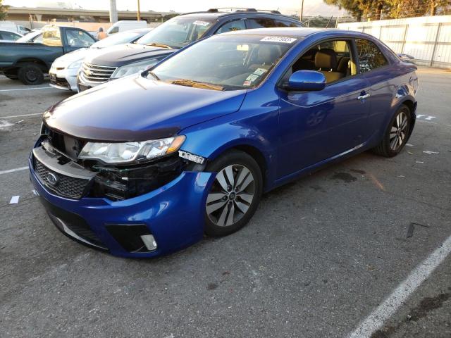 KIA FORTE EX 2013 with VIN KNAFU6A20D5696222 - Photo from auction