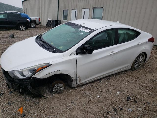 HYUNDAI ELANTRA SE 2015 with VIN 5NPDH4AE4FH628893 - Photo from auction