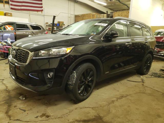 KIA SORENTO EX 2020 with VIN 5XYPHDA50LG706084 - Photo from auction
