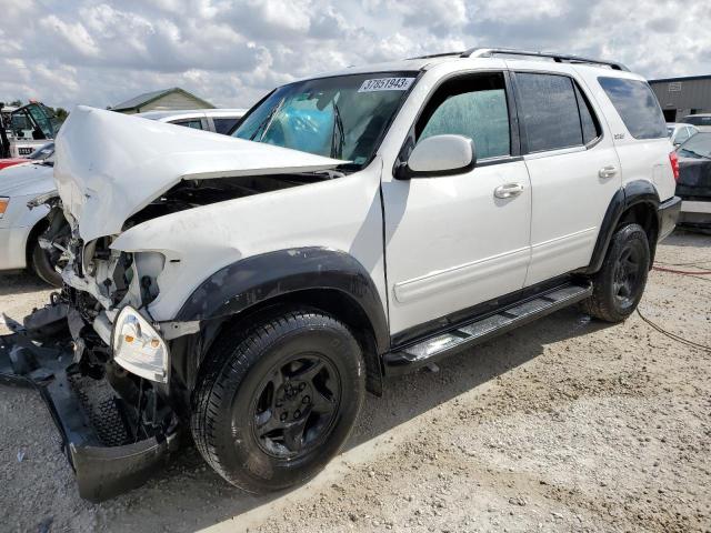 TOYOTA SEQUOIA SR 2002 with VIN 5TDZT34A52S074016 - Photo from auction