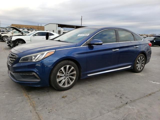HYUNDAI SONATA SPO 2016 with VIN 5NPE34AF2GH300952 - Photo from auction