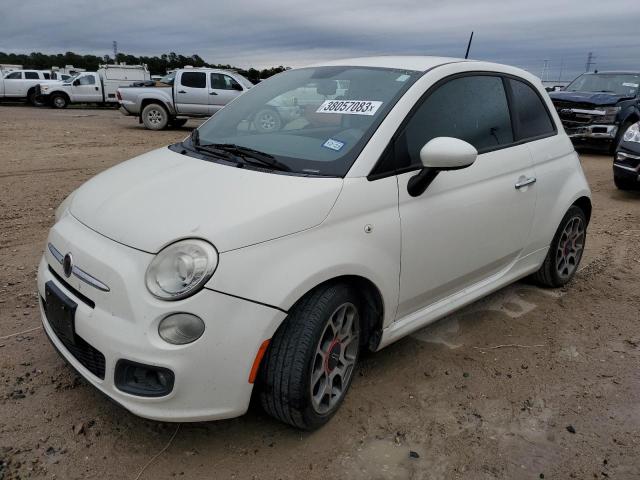 FIAT 500 SPORT 2012 z numerem VIN 3C3CFFBR4CT182839 - Zdjęcie z aukcji