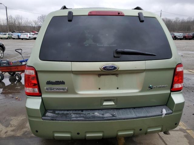 Photo 6 from auction – 2010 FORD ESCAPE HYB with VIN 1FMCU5K37AKB50680