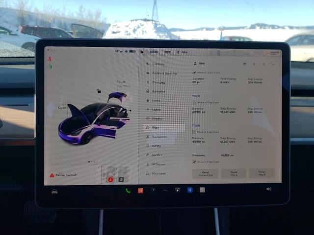 Photo 9 from auction – 2020 TESLA MODEL 3 with VIN 5YJ3E1EB1LF635376