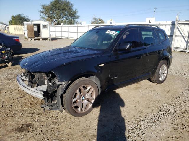 BMW X3 XDRIVE 2010 with VIN WBXPC9C49AWJ34175 - Photo from auction