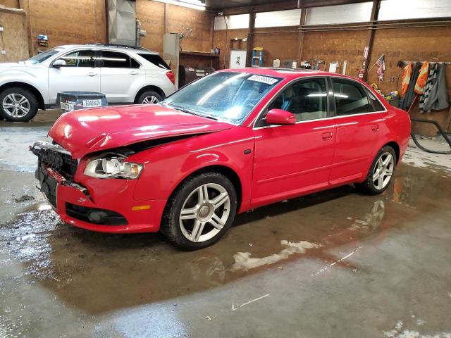 AUDI A4 2.0T QU 2008 with VIN WAUDF78E58A095389 - Photo from auction
