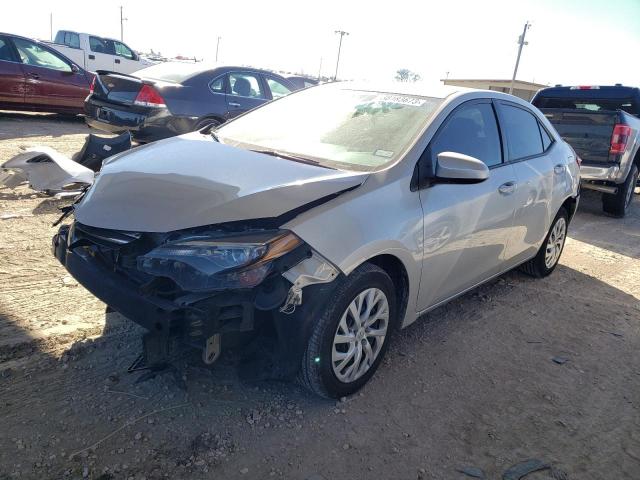 TOYOTA COROLLA L 2018 with VIN 5YFBURHE6JP848618 - Photo from auction