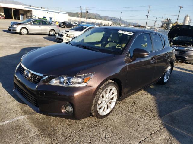 LEXUS CT 200 2012 with VIN JTHKD5BH4C2066815 - Photo from auction