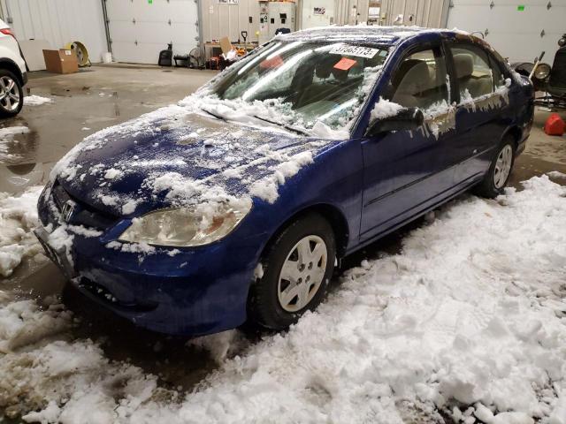 HONDA CIVIC 2005 with VIN 2HGES16385H546671 - Photo from auction