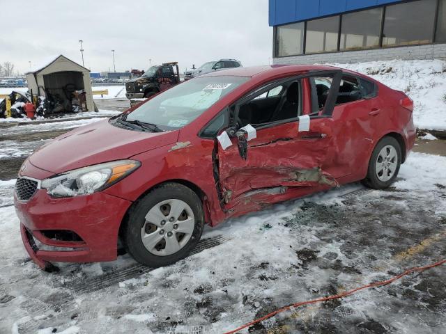 KIA FORTE LX 2016 with VIN KNAFK4A62G5607655 - Photo from auction