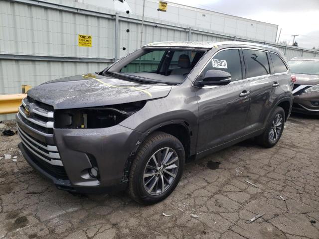 Photo 1 from auction – 2019 TOYOTA HIGHLANDER with VIN 5TDKZRFH9KS555786