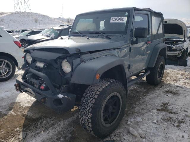 JEEP WRANGLER S 2014 with VIN 1C4AJWAG1EL294725 - Photo from auction