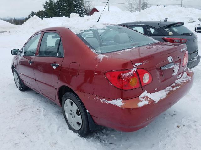 Photo 2 from auction – 2004 TOYOTA COROLLA CE with VIN 2T1BR32E84C805751