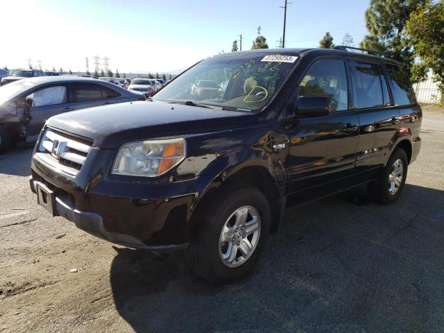 HONDA PILOT 2008 with VIN 5FNYF28298B023423 - Photo from auction