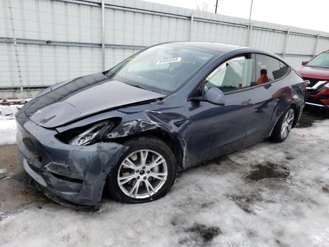 TESLA MODEL Y 2021 with VIN 5YJYGDEE6MF117096 - Photo from auction