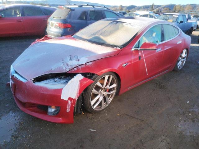 TESLA MODEL S 2016 with VIN 5YJSA1E4XGF178064 - Photo from auction