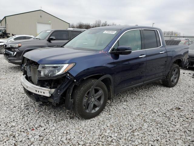 HONDA RIDGELINE 2021 with VIN 5FPYK3F76MB024806 - Photo from auction