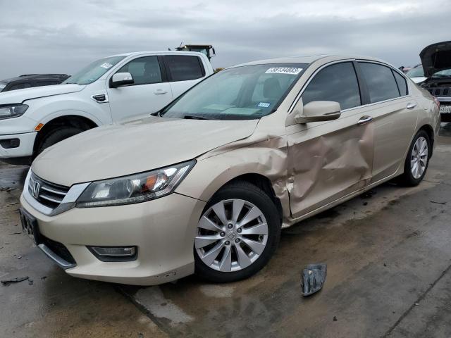 HONDA ACCORD EXL 2013 with VIN 1HGCR2F85DA128375 - Photo from auction