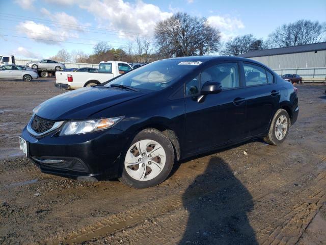 Photo 1 from auction – 2013 HONDA CIVIC LX with VIN 19XFB2F54DE007212