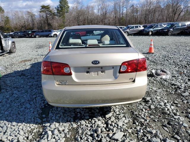 Photo 6 from auction – 2006 KIA OPTIMA LX with VIN KNAGE123665050245