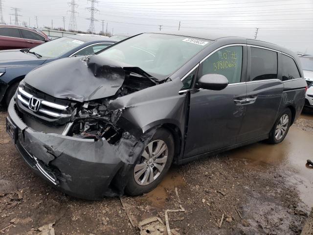 HONDA ODYSSEY EX 2016 with VIN 5FNRL5H41GB060643 - Photo from auction