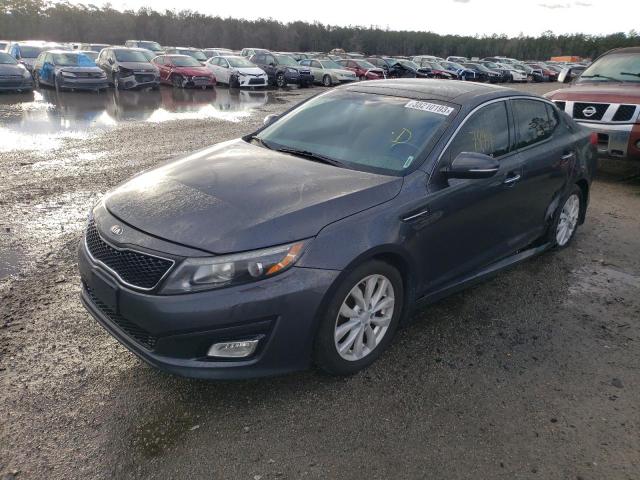KIA OPTIMA 2015 with VIN 5XXGN4A70FG497058 - Photo from auction
