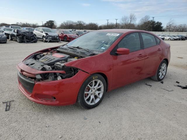 DODGE DART SXT 2013 with VIN 1C3CDFBH9DD682595 - Photo from auction