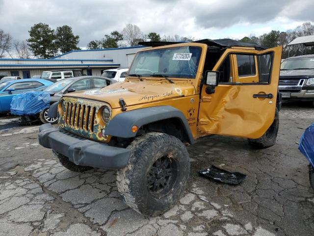JEEP WRANGLER U 2014 with VIN 1C4BJWDG0EL203492 - Photo from auction