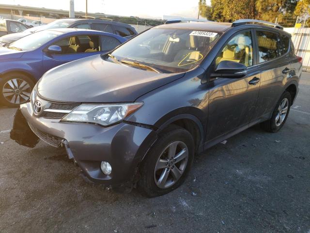 TOYOTA RAV4 XLE 2015 with VIN JTMWFREV9FJ038010 - Photo from auction