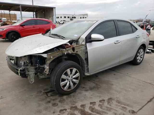 TOYOTA COROLLA L 2016 with VIN 5YFBURHE5GP482028 - Photo from auction