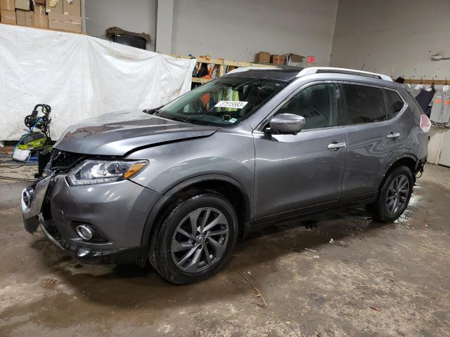 NISSAN ROGUE S 2016 with VIN 5N1AT2MV6GC799770 - Photo from auction