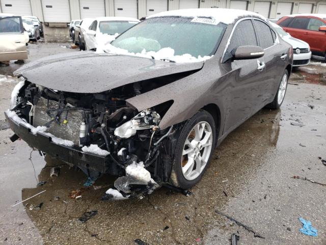 NISSAN MAXIMA S 2014 with VIN 1N4AA5AP5EC489727 - Photo from auction