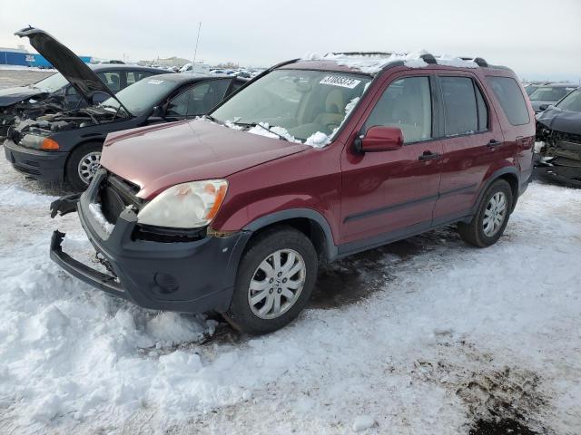 HONDA CR-V EX 2006 with VIN JHLRD78826C019674 - Photo from auction