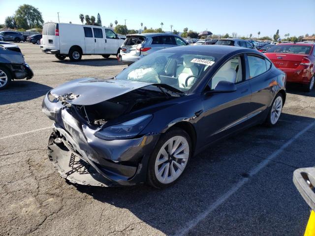 TESLA MODEL 3 2021 with VIN 5YJ3E1EB1MF066952 - Photo from auction