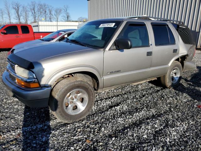 CHEVROLET BLAZER 2002 with VIN 1GNCS13W22K125125 - Photo from auction