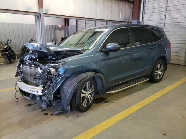 HONDA PILOT EX 2016 with VIN 5FNYF5H34GB059402 - Photo from auction