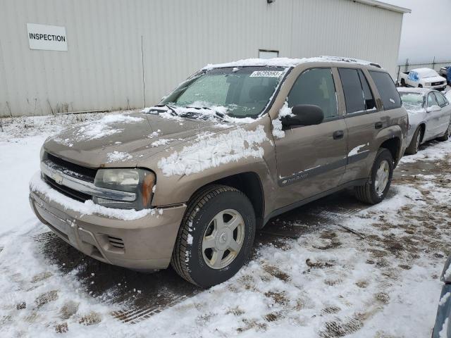 CHEVROLET TRAILBLAZE 2003 with VIN 1GNDT13S932106247 - Photo from auction