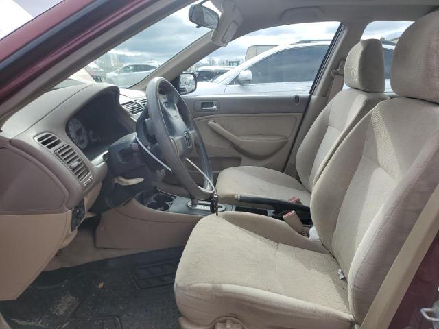 Photo 7 from auction – 2002 HONDA CIVIC EX with VIN 2HGES26712H527335