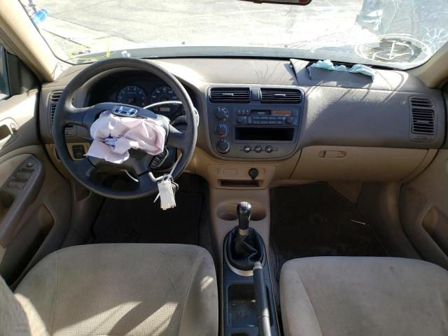 Photo 8 from auction – 2001 HONDA CIVIC LX with VIN 2HGES15561H586700