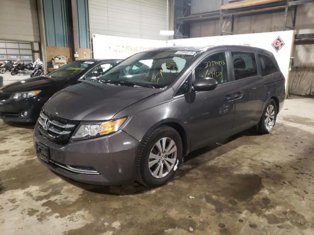 HONDA ODYSSEY EX 2016 with VIN 5FNRL5H65GB088317 - Photo from auction
