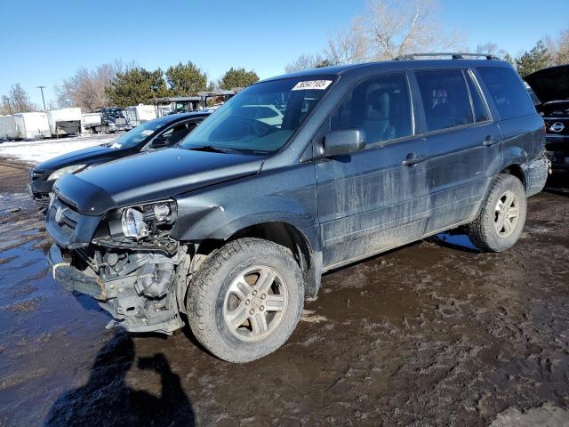 HONDA PILOT EXL 2003 with VIN 2HKYF18643H584765 - Photo from auction
