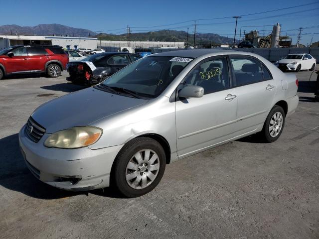 TOYOTA COROLLA CE 2003 with VIN 1NXBR32E63Z183034 - Photo from auction
