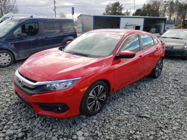 Photo 1 from auction – 2018 HONDA CIVIC EX with VIN JHMFC1F34JX040145