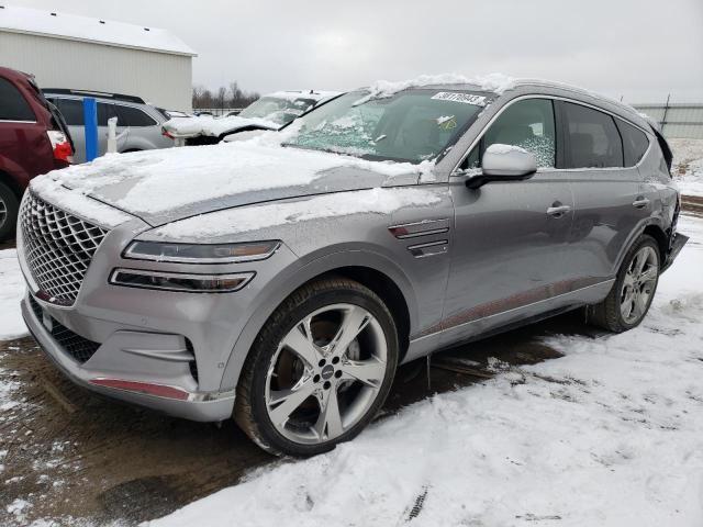 Photo 1 from auction – 2021 GENESIS GV80 BASE with VIN KMUHCESC6MU061153