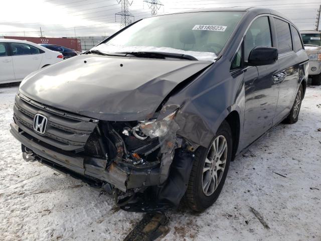 Photo 1 from auction – 2013 HONDA ODYSSEY EX with VIN 5FNRL5H67DB045769