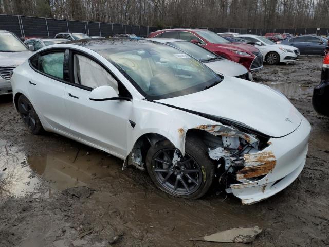 Photo 4 from auction – 2022 TESLA MODEL 3 with VIN 5YJ3E1EAXNF343171