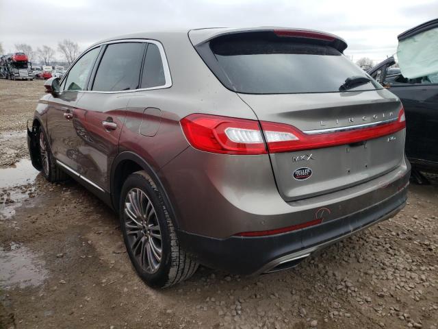 Photo 2 from auction – 2016 LINCOLN MKX RESERV with VIN 2LMTJ8LRXGBL76619