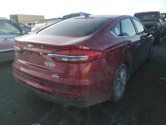 Photo 3 from auction – 2019 FORD FUSION SE with VIN 3FA6P0HD5KR164267