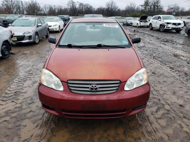 Photo 5 from auction – 2003 TOYOTA COROLLA CE with VIN 1NXBR32E43Z086009