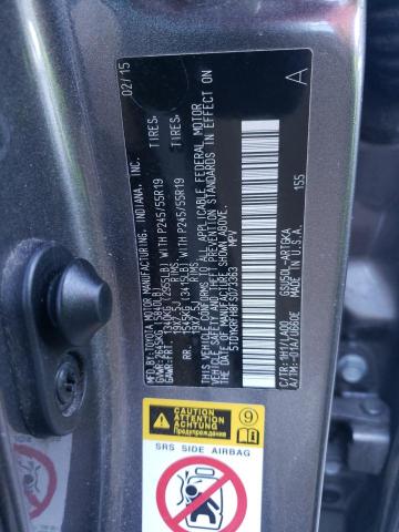 Photo 14 from auction – 2015 TOYOTA HIGHLANDER with VIN 5TDYKRFH8FS073363